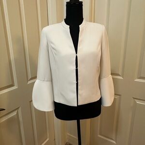 White House Black Market White Blazer